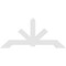 Ekena Millwork Vanguard Architectural Grade PVC Gable Bracket, 84"W x 38 1/2"H x 2"D x 6"F, 11/12 Pitch GBP084X39X0206VAN00 - alternate 4